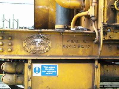 Detail of the Builders Plate