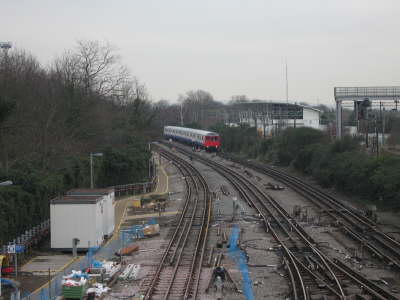 On 53 Road at Upminster