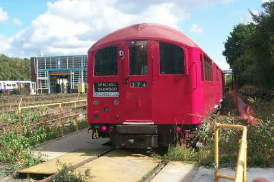 In Cockfosters Depot