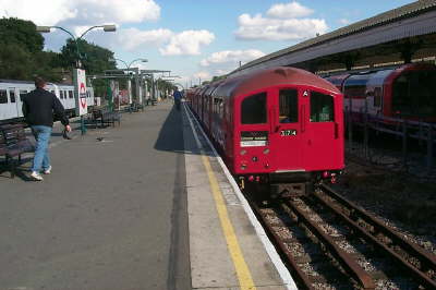 In Ealing Broadway Platform 7
