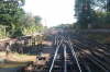 Approaching Ealing Common Depot