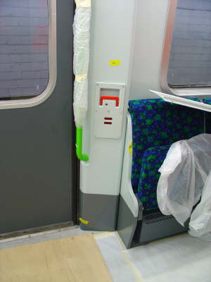 PEA handle (low) + doorway grab handle