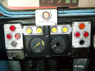 Drivers guages and door controls