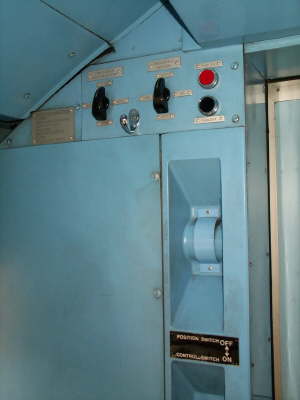 Offside rear bulkhead - detail