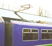 power car pantograph