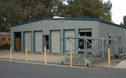 car barn front