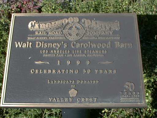 dedication plaque