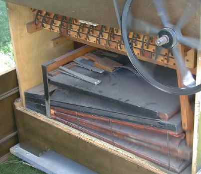 wurlitzer band organ backside