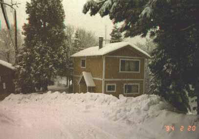 cabin outside