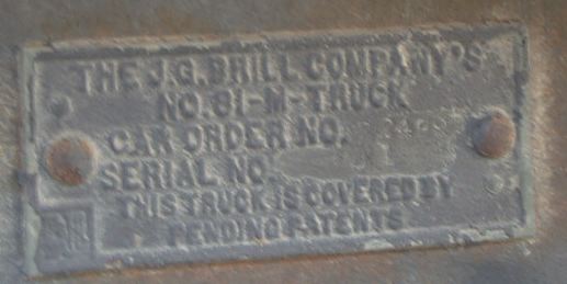 dvrr #5 builder's plate