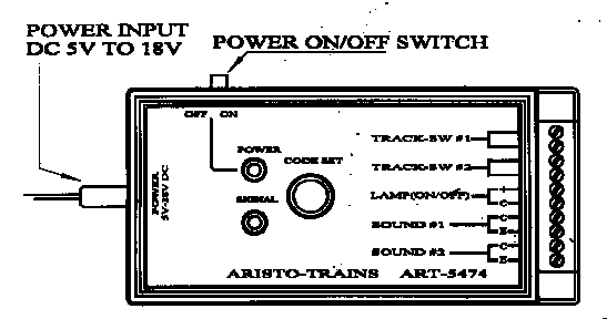 line drawing of ART-5474 showing labels