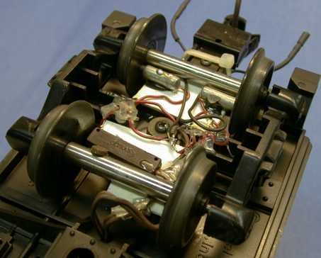 Photo of tender truck showing new contacts