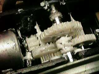 photo of rc version gear train