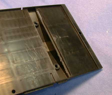 frame topside after milling