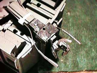 wiring secured with a cable tie