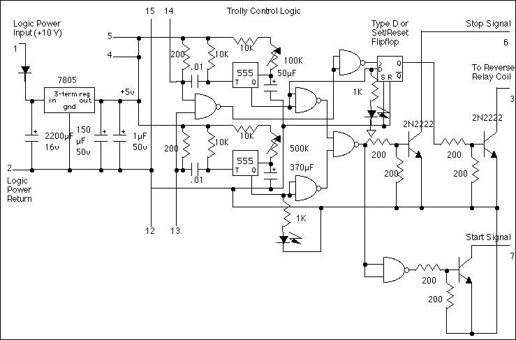 trolley control logic schematic