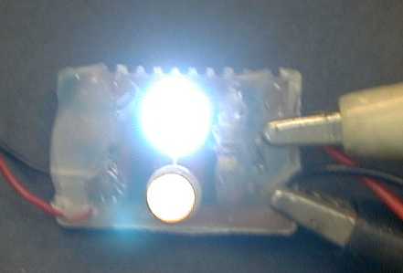 yellow vs white LED