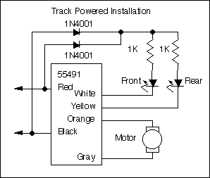 track powered installation