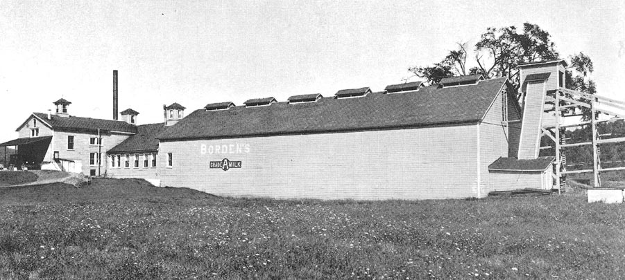 Borden's Creamery - Fort Ann,
 NY