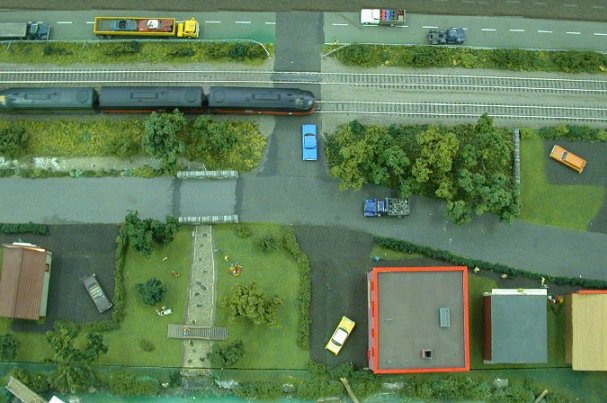  a busy village on a quiet afternoon