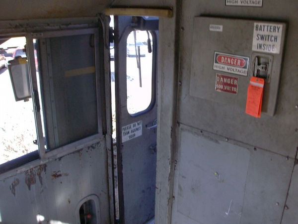 ATSF 1460 Cab exit