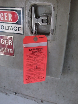 ATSF 1460 Red Tag