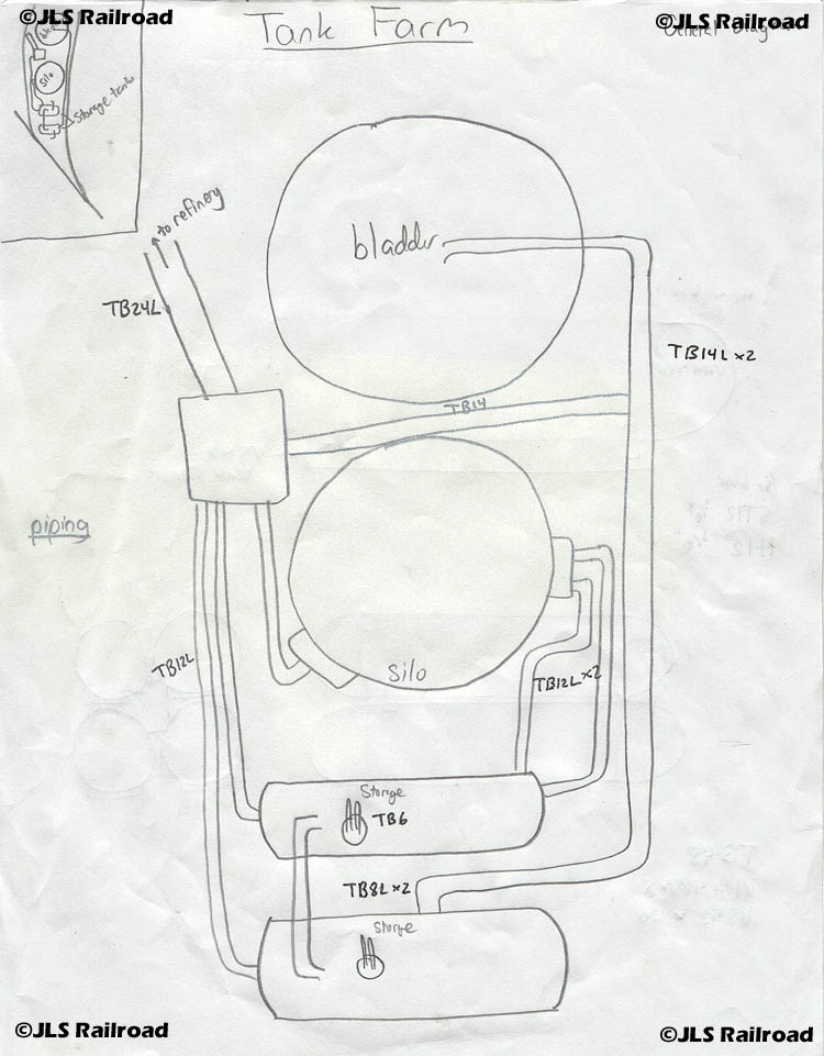Piping layout Schematic