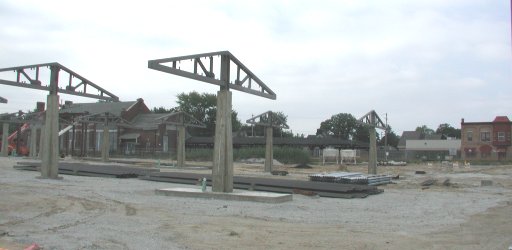 Late September sees construction progress