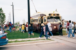 Crowd mills around 4610