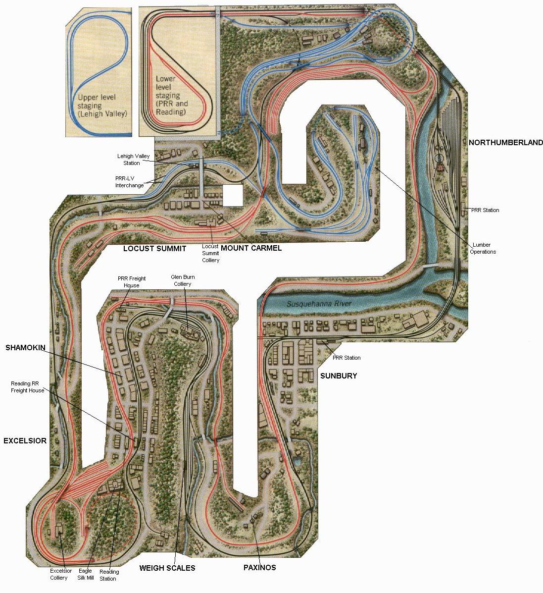 SVL Track Plan
