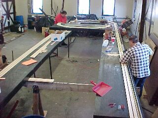 The new portable early in its construction. 74.5K