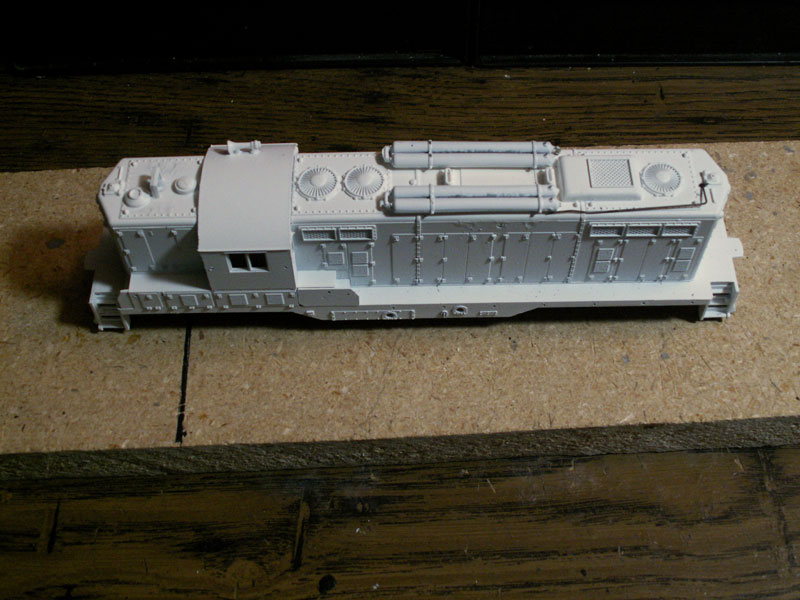 Custom piping was made by bending a piece of scrap hand railing