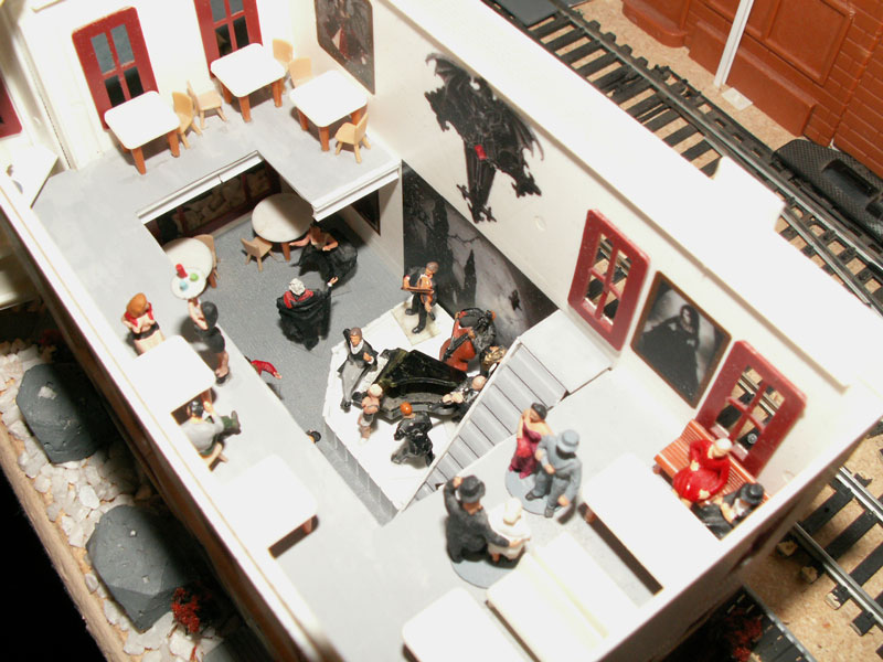 This vampire nightclub only serves drinks