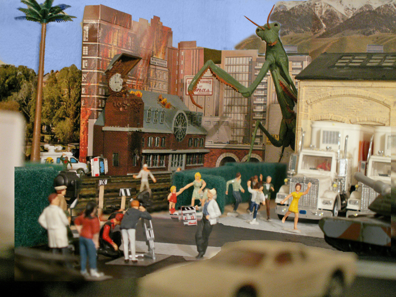 Relax. It's only a movie. Colossal Mantis Attacks!