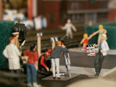 Scene four take 23. Lights, camera, action!