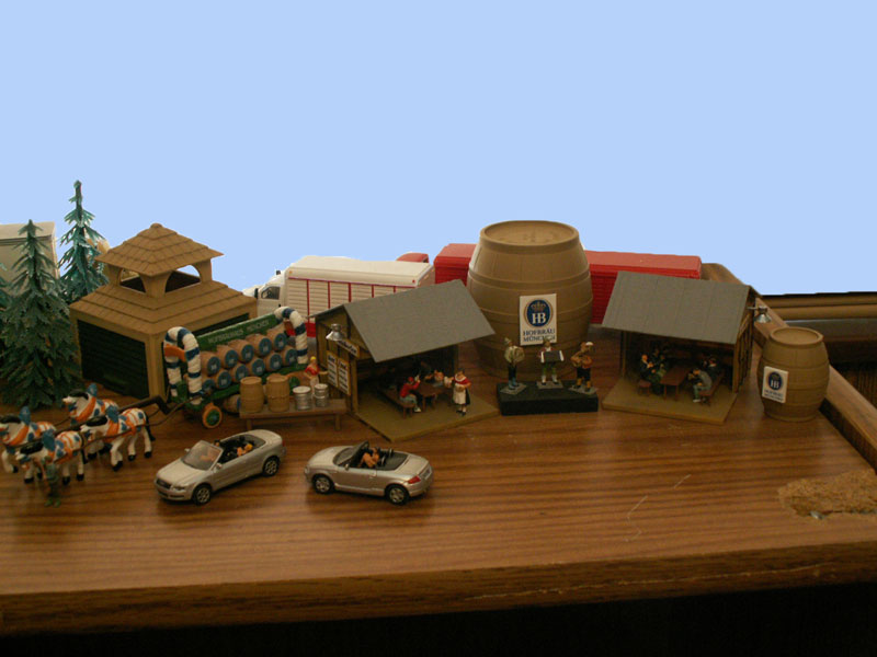 Oktoberfest scene still under construction
