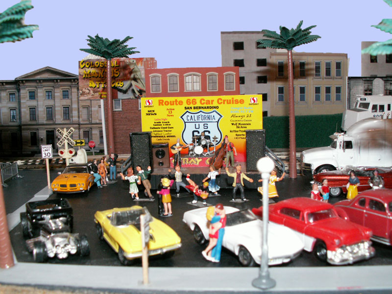 Dancing to the Stray Cats at Route 66 Car Cruise