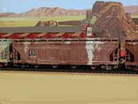 Santa Fe Covered Hopper 307173