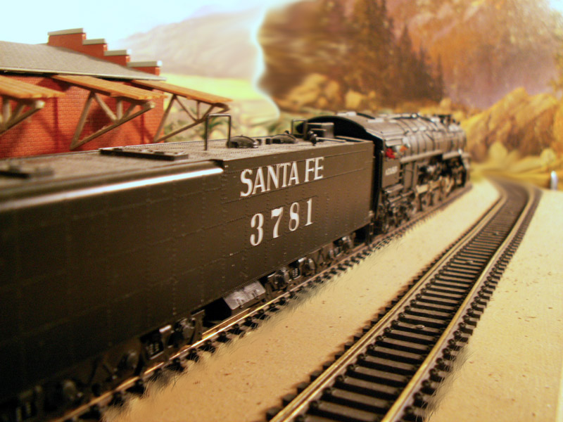 beautifully restored 4-8-4 Northern steam engine