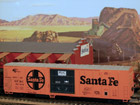 Santa Fe Mechanical Refrigerator Box Car  56402