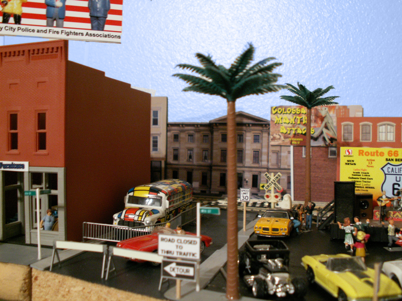 Partridge Family Bus at Route 66 Car Cruise 