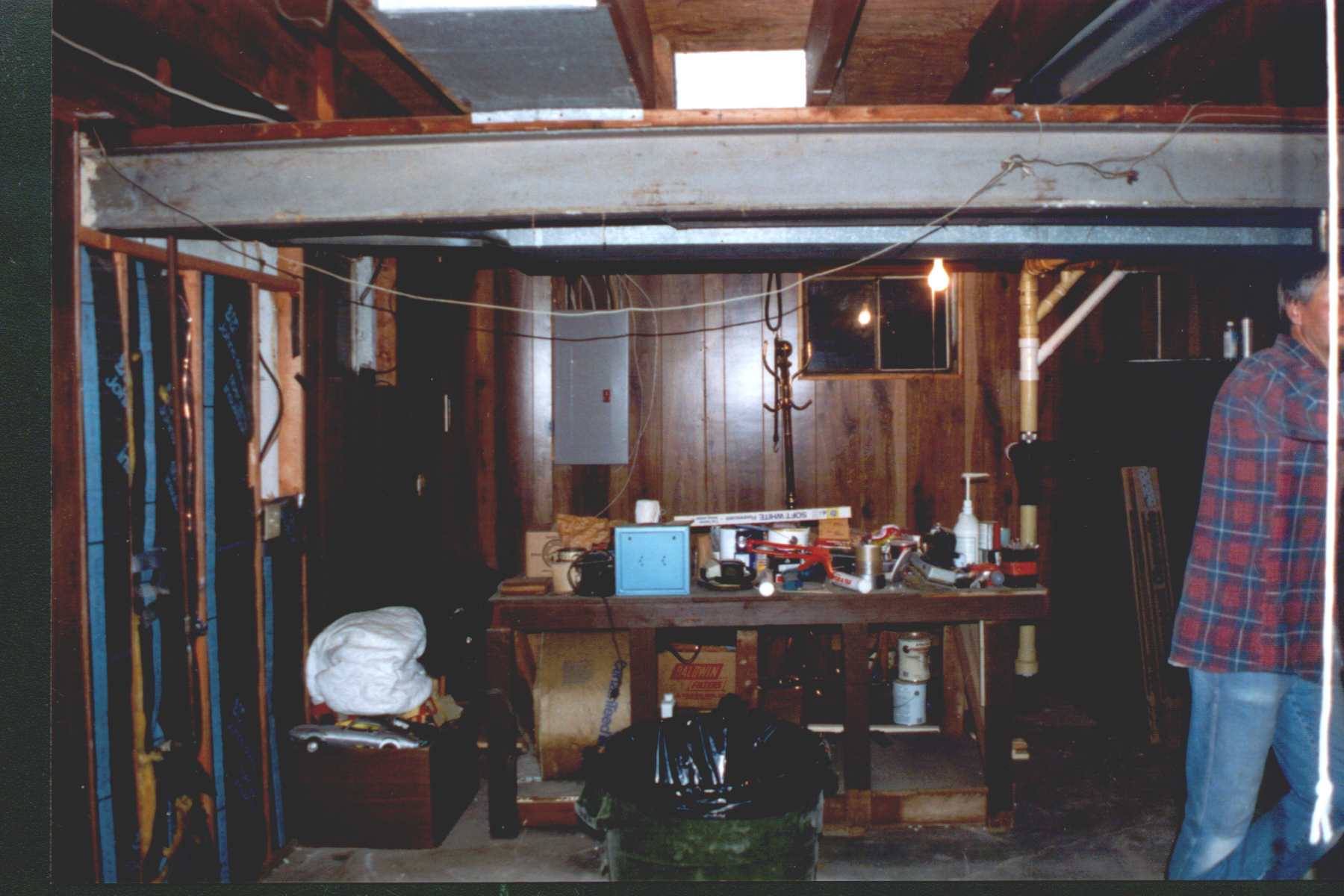 The N.W. corner before any new construction