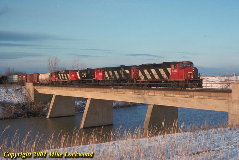 CN 4810, 3543, 3551, and 9400
