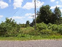 Picture looking South in 2002 from the south side of the now missing depot