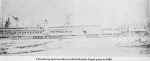 Omaha passenger train at depot in Holcombe early 1900's