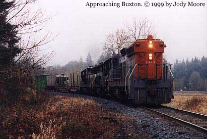 4381 with freigt at Brighton