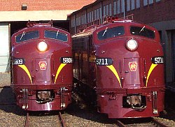Restored PRR #5711 & PRR #5908 are on Juniata Terminal Photo Page 4