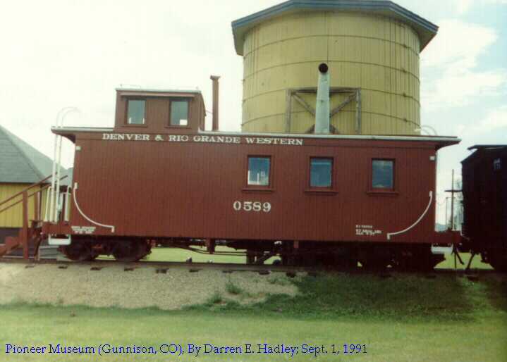 Pioneer Museum - Caboose #0589 (D&RGW)