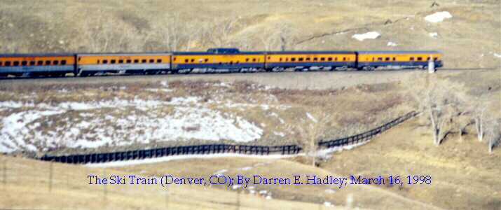 Ski Train Trip - Rio Grande Passenger Coach & Dome Cars