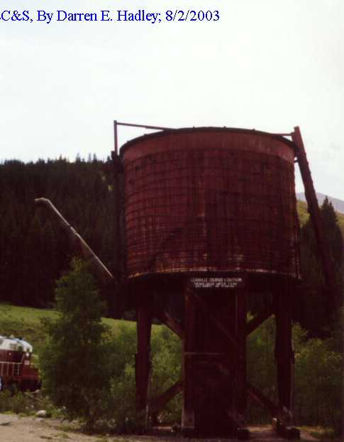 Leadville Colorado & Southern - Water Tank